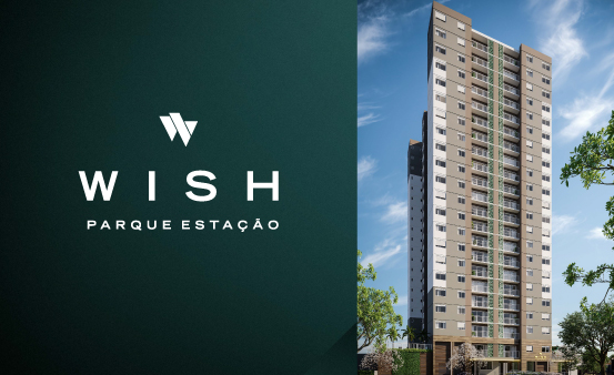 WISH PARQUE ESTAÇÃO - Incríveis apartamentos de 2 ou 3 quartos